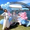 Pink and Blue Party Balloons,Pink Blue Latex Balloons 50 Pcs 12 inch Blue and Pink Gender Reveal Party Balloons for Gender Reveal Wedding Engagement Birthday Parties Baby Shower Decoration